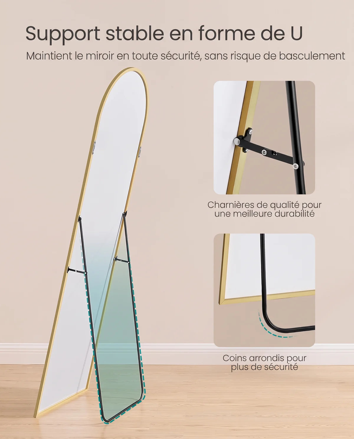 Miroir Intégral 160 x 50 cm