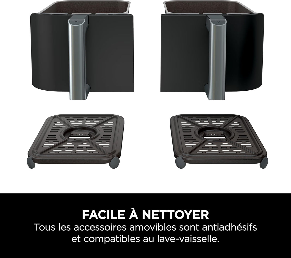 Air Fryer Ninja DualZone, 7.6L, 4-en-1