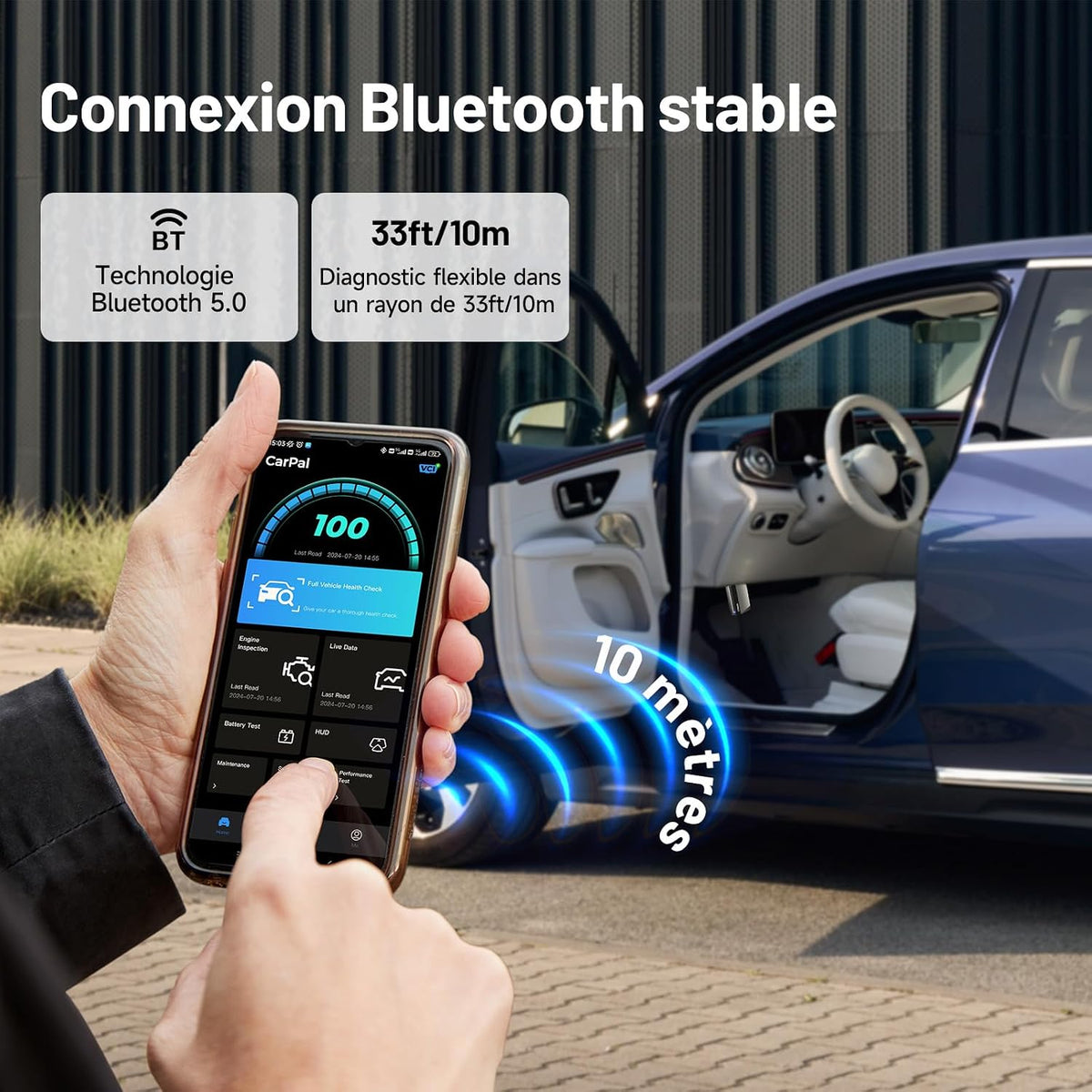 TOPDON Carpal Valise Diagnostic Auto