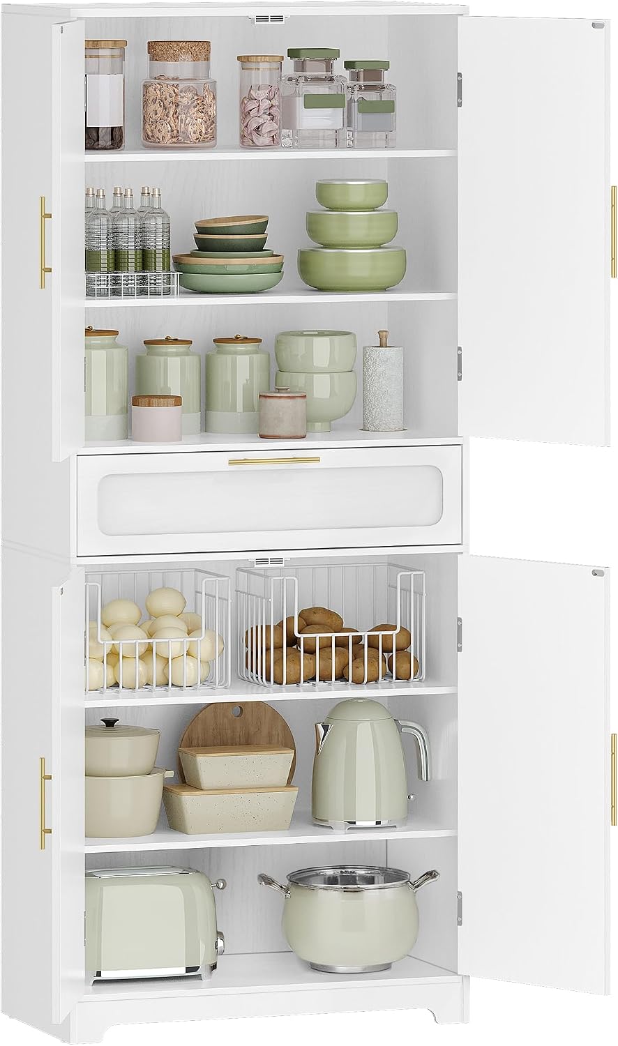 Armoire de Cuisine avec 4 Portes