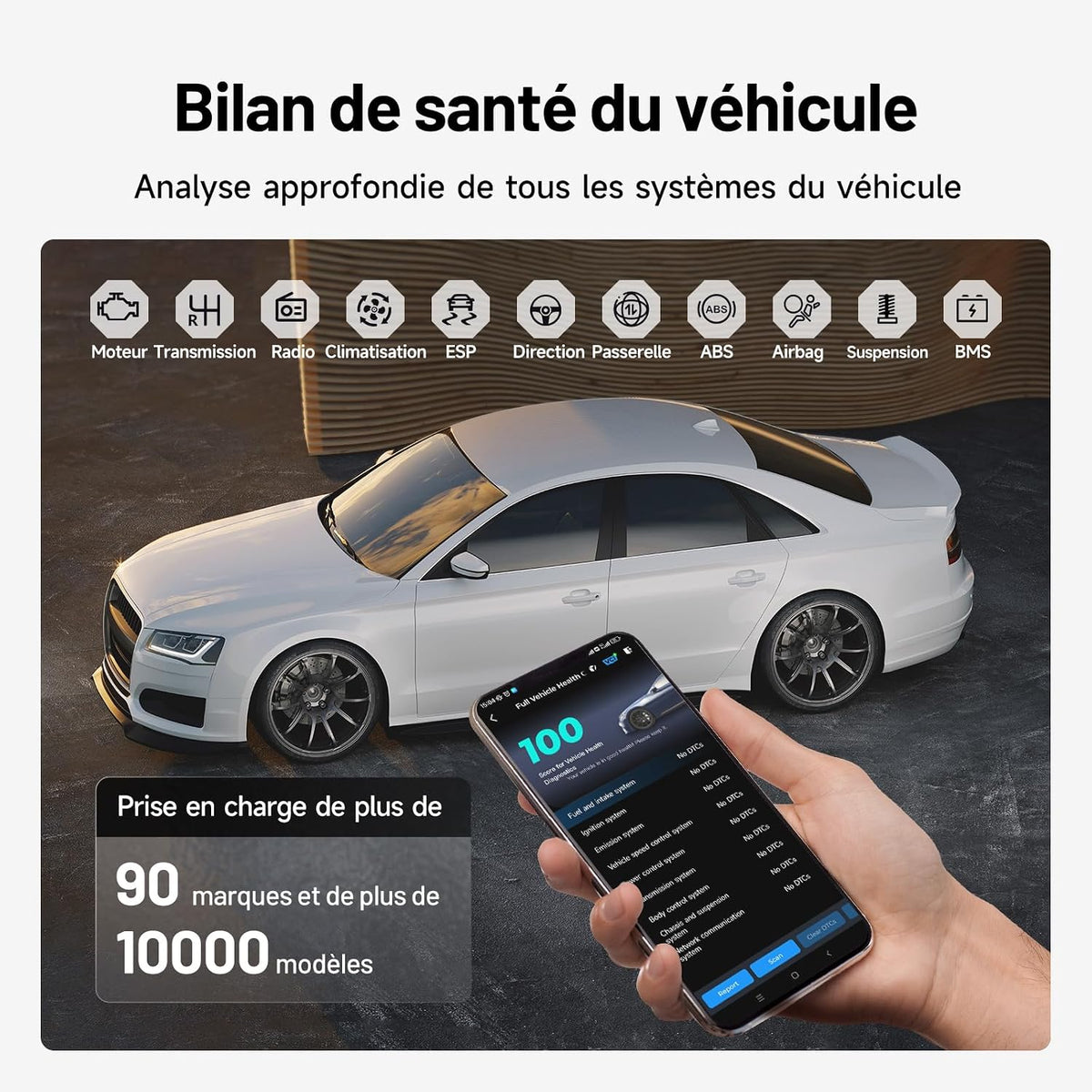 TOPDON Carpal Valise Diagnostic Auto