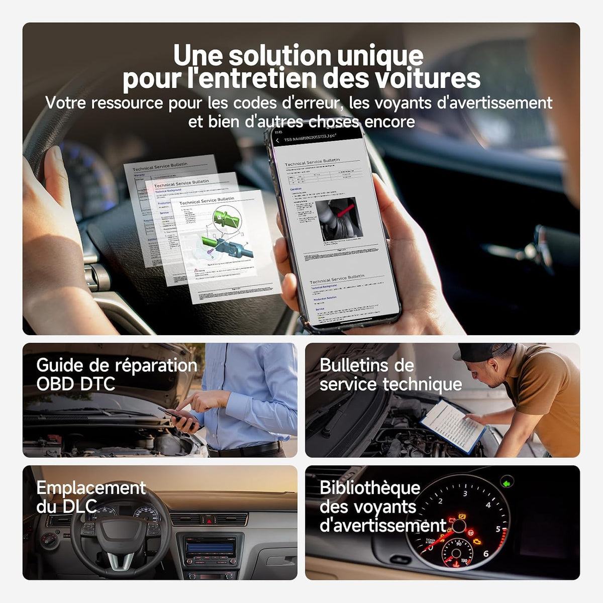 TOPDON Carpal Valise Diagnostic Auto