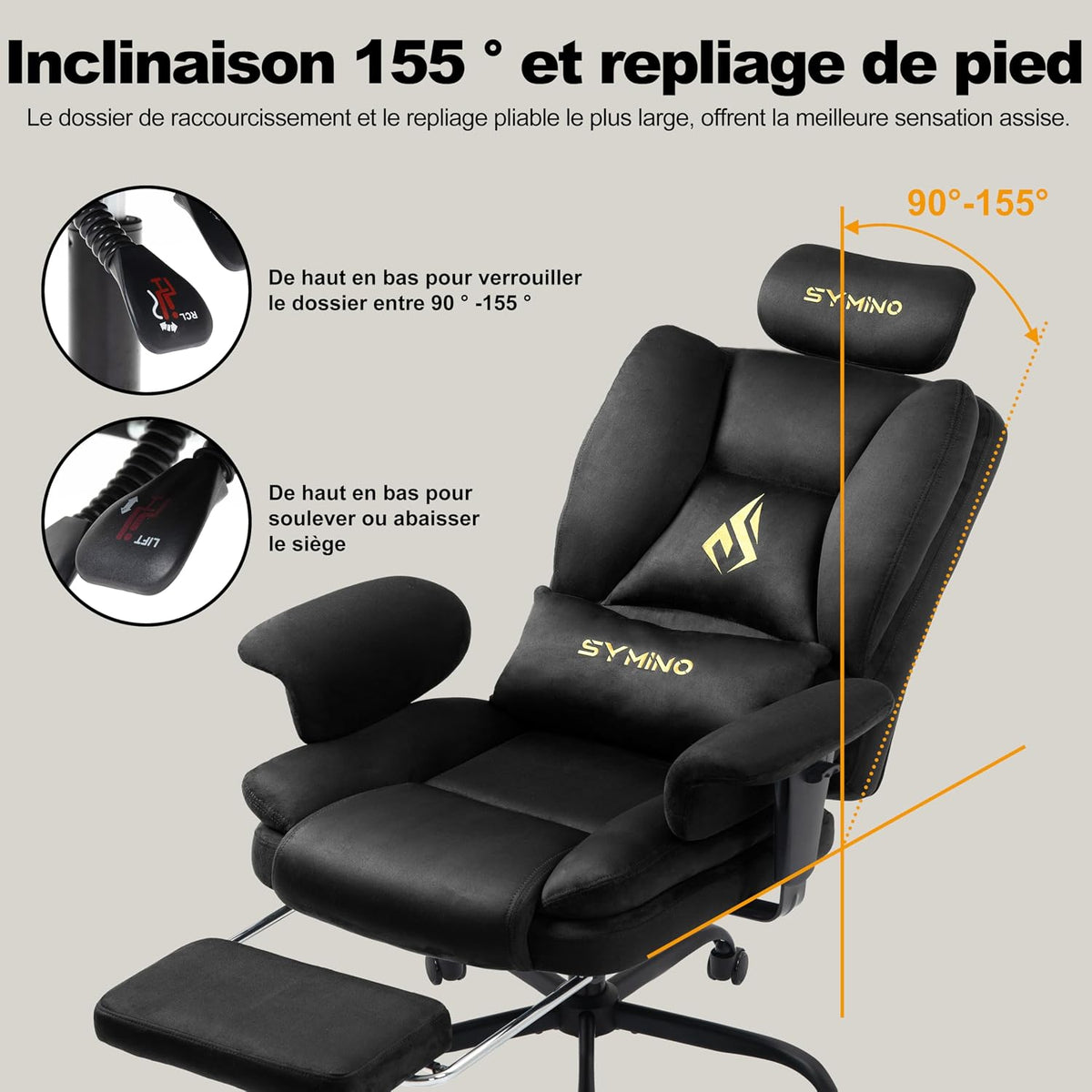 Symino Chaise Gaming