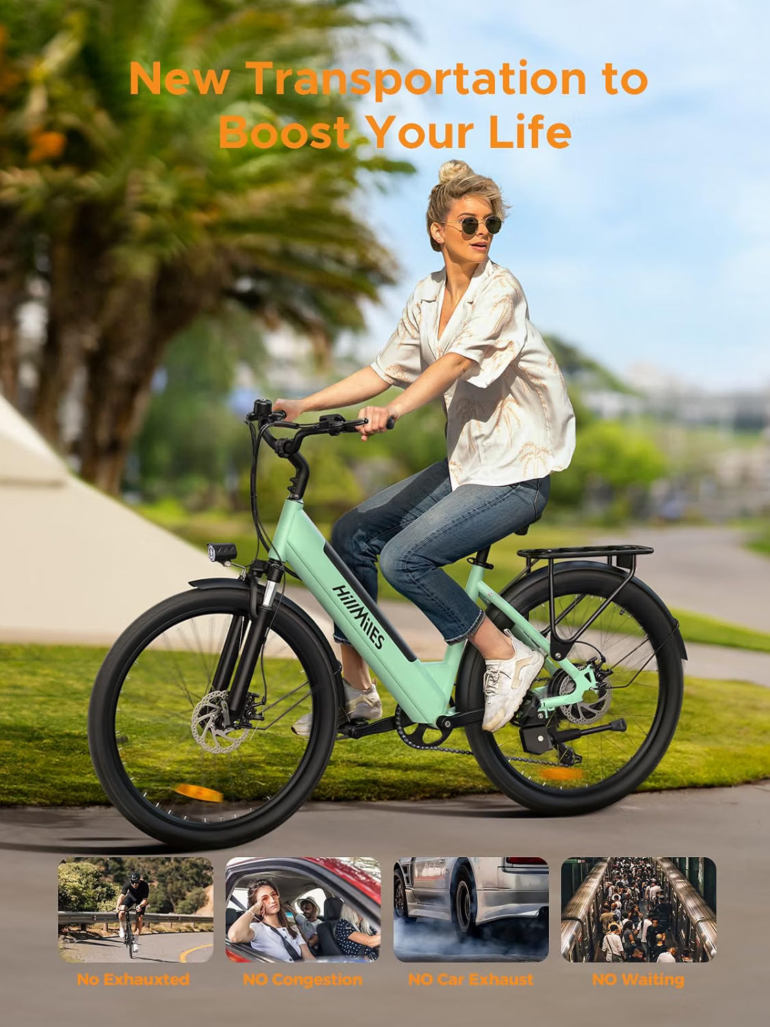 Vélo électrique pour adultes HillMiles