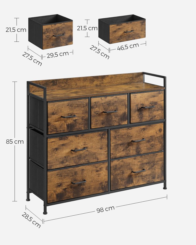 Commode 7 tiroirs