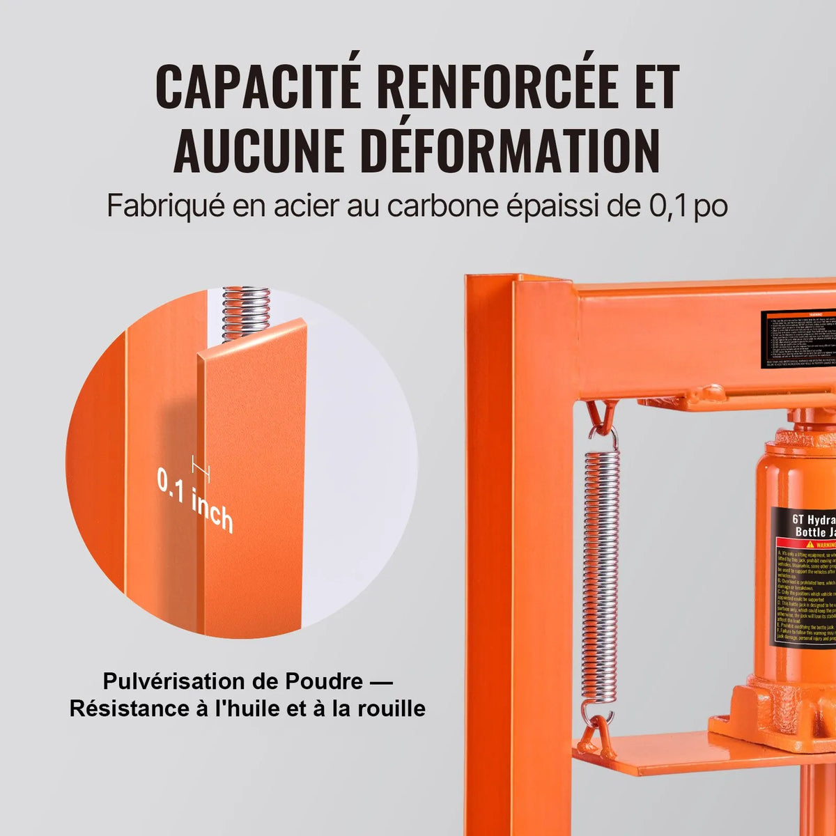 Presse de Travail Hydraulique 6T
