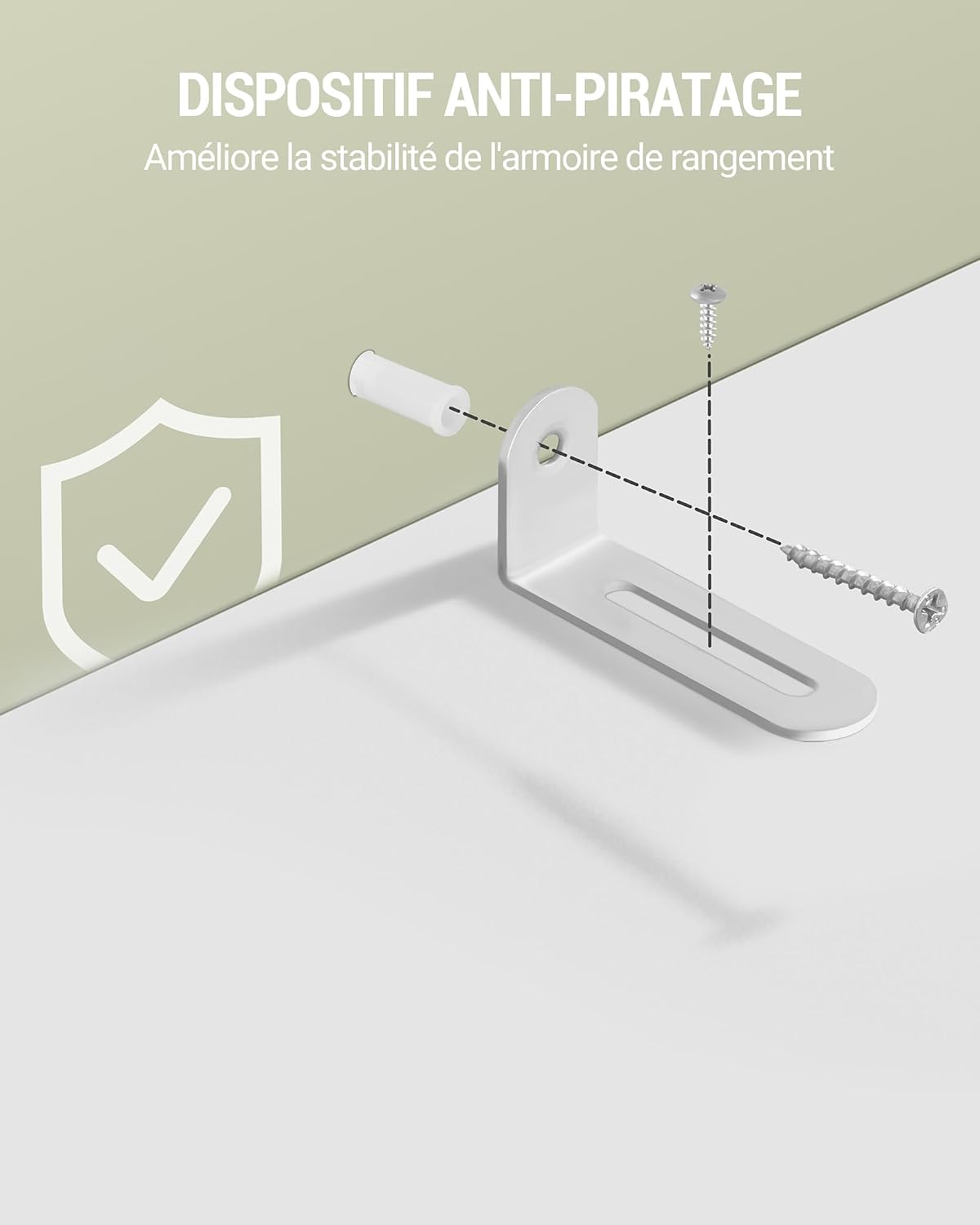 Armoire de Cuisine avec 4 Portes