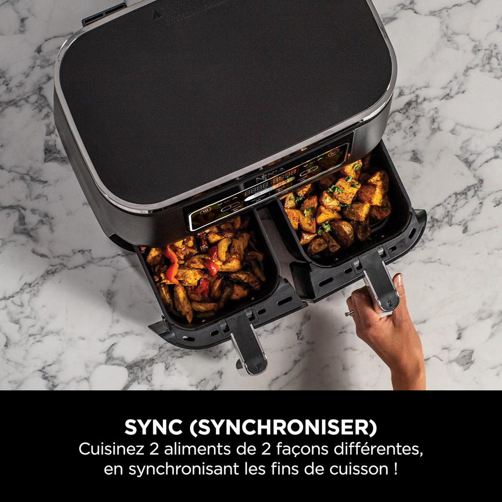 Air Fryer Ninja DualZone, 7.6L, 4-en-1