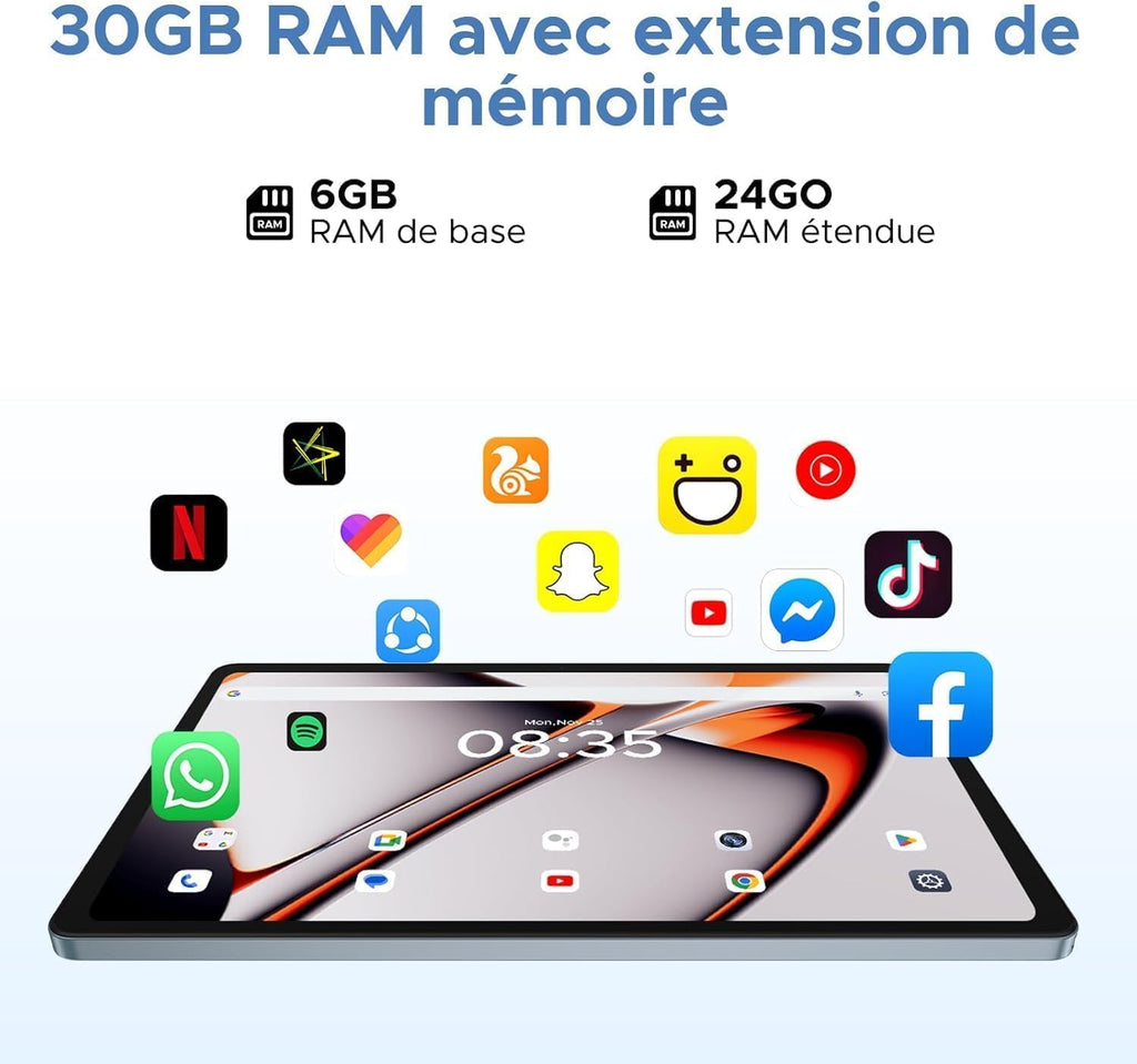 U11 Pro Tablette Android 16