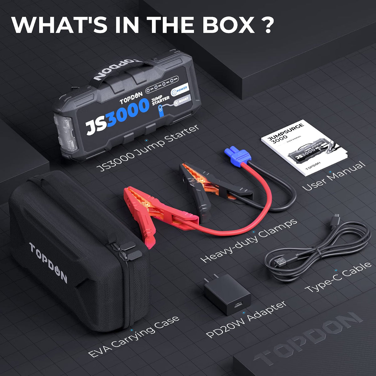 Booster Batterie JS3000