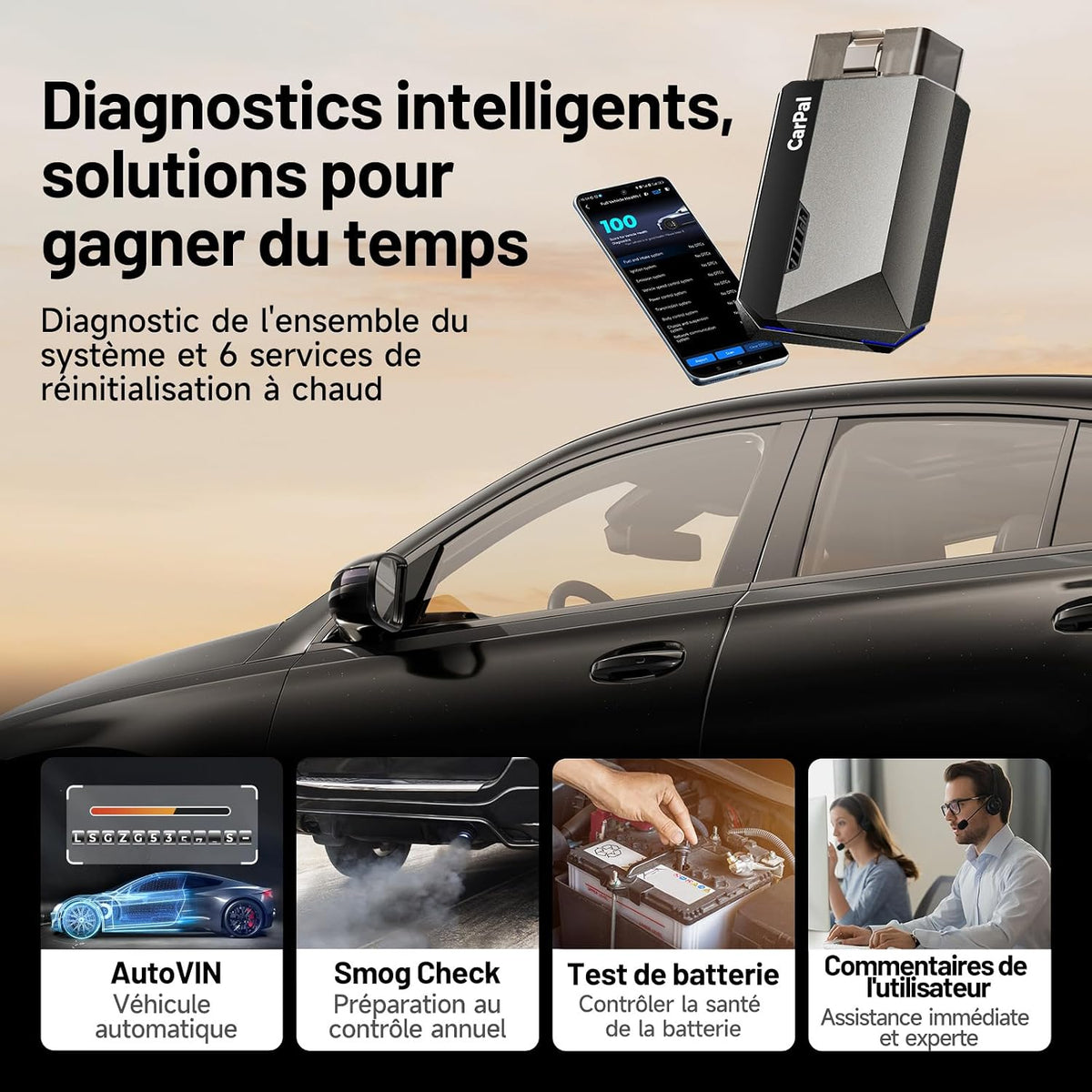 TOPDON Carpal Valise Diagnostic Auto