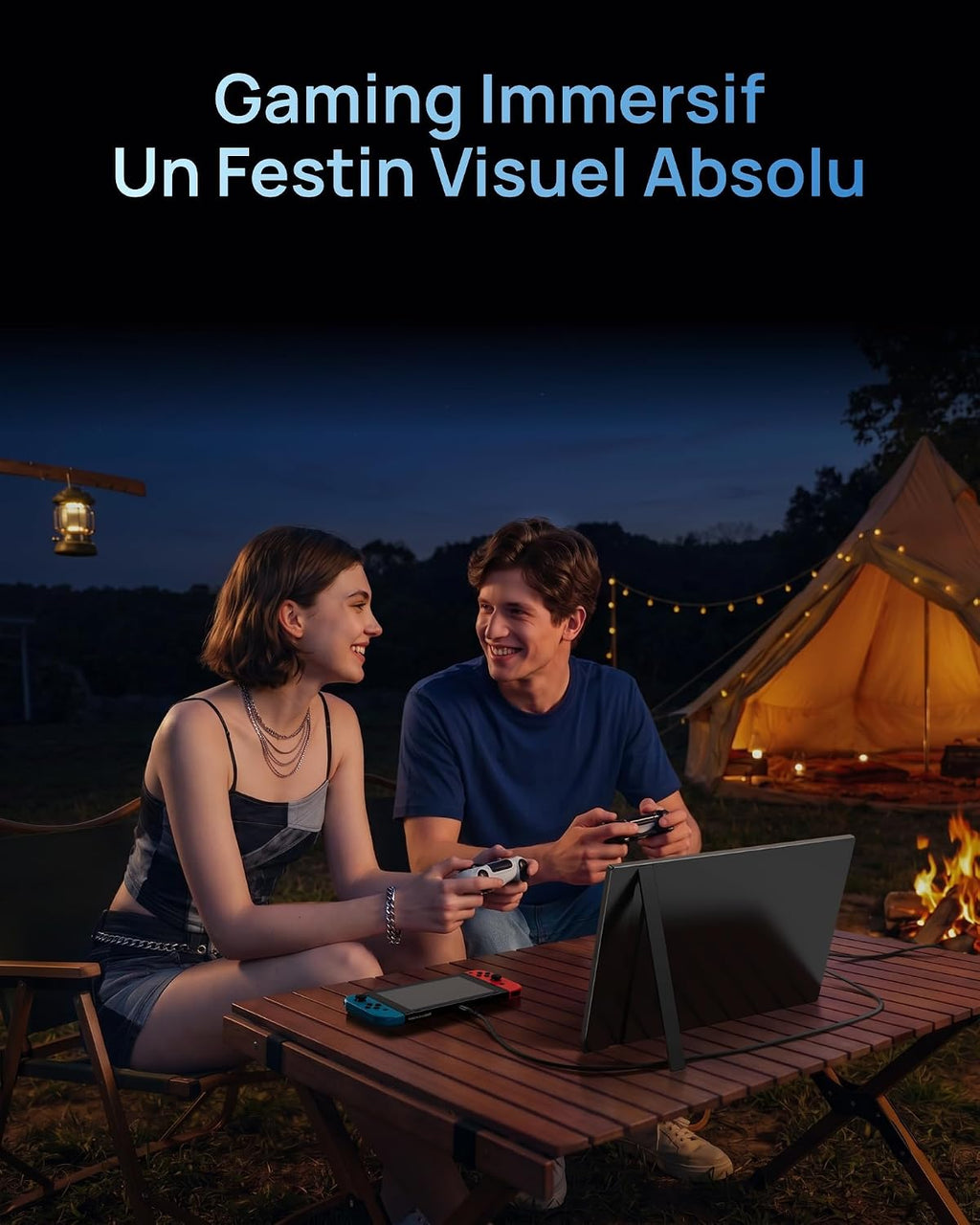 Moniteur portable ARZOPA 16,1" 144hz 1080p HD
