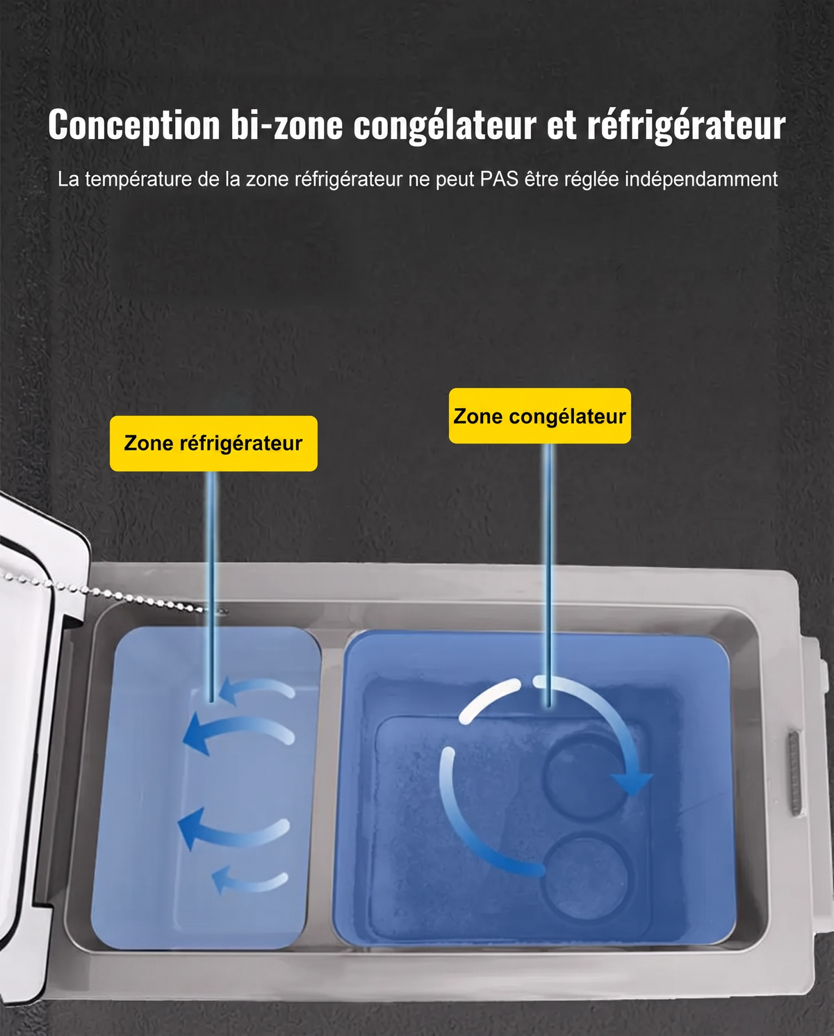 Réfrigérateur/Congélateur Portable 45L 12V