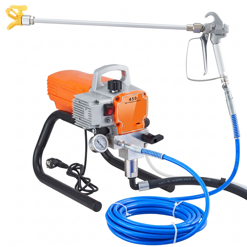 Pistolet de Peinture Airless 1800W 3000 PSI